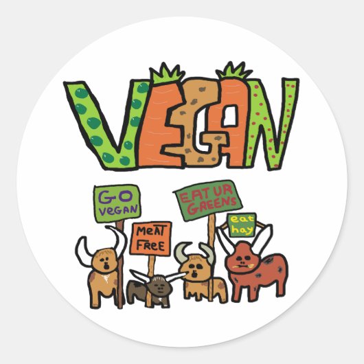 ビーガン ラウンドシール (正面)