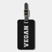 ビーガン ラゲッジタグ (正面縦)