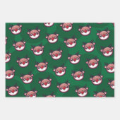 ビーガン ラッピングペーパーシート (正面)