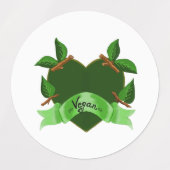 ビーガン ラベル (デザイン2)