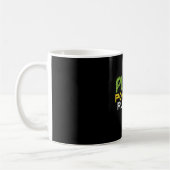 ビーガン – 植物動力ランナー コーヒーマグカップ (左)