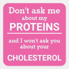 ビーガン – 私の頼タンパク質のおもしろいについては知らない スクエアシール