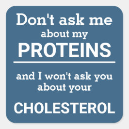 ビーガン – 私の頼タンパク質のおもしろいについては知らない スクエアシール