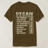 ビーガン Tシャツ (デザイン正面)