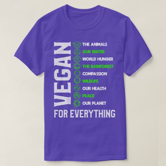 ビーガン Tシャツ (デザイン正面)