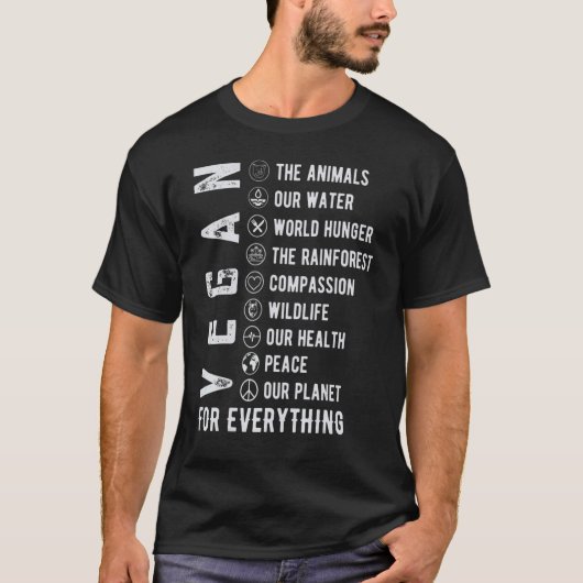 ビーガン Tシャツ (正面)