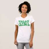 ビーガンGIRL Tシャツ (正面フル)