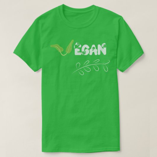 ビーガンTシャツ Tシャツ (デザイン正面)