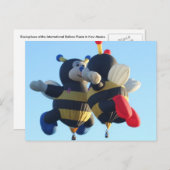 ビーキスをするツのはがき ポストカード (正面/裏面)