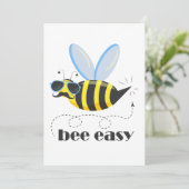 ビーキャラクターと口ひげサングラスビー簡単 シーズンカード (スタンド正面)