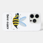 ビーキャラクターと口ひげサングラスビー簡単 Case-Mate iPhoneケース (裏面 (横))
