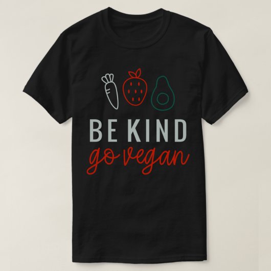 ビーキンゴービーガン Tシャツ (デザイン正面)