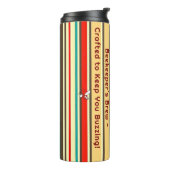 ビーキーパーのビール – 熱タンブラー | 編集可能文字 タンブラー (回転左)