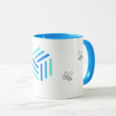 ビーキーパーのブルーマグ マグカップ (正面右)