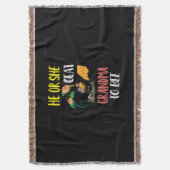 ビーキーパーアート素晴らしおばあちゃんへ2 スローブランケット (正面縦)