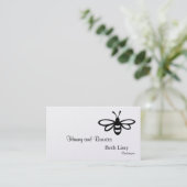 ビーキーパーラインアートビー 名刺 (スタンド正面)