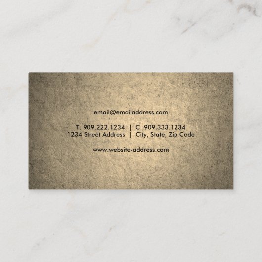 ビーキーパー 名刺 (裏面)