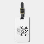 ビークスアレ魔法 ラゲッジタグ (正面縦)