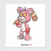 ビークベア – ゾンビステッカー シール (シート)