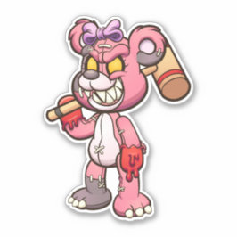 ビークベア – ゾンビステッカー シール