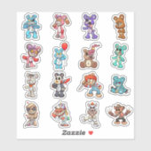 ビークベア – ゾンビホラー シール (シート)