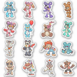 ビークベア – ゾンビホラー シール