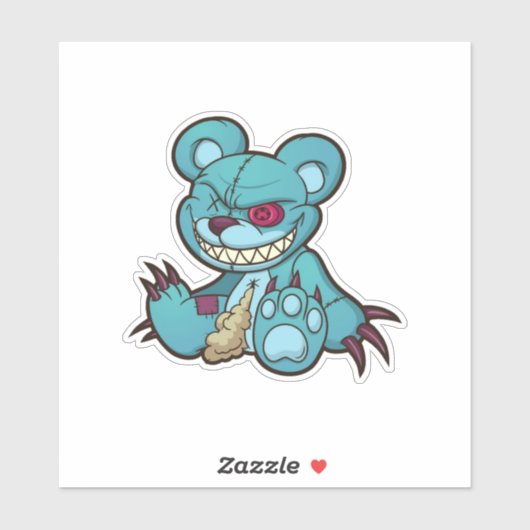 ビークベア – ゾンビ シール (シート)