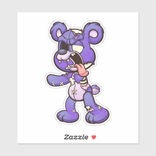 ビークベア – ゾンビ シール (シート)