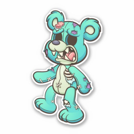 ビークベア – ゾンビ シール (正面)