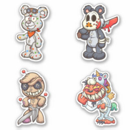 ビークベア – ホラー シール