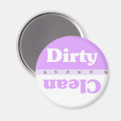 ビークリーン/ダーティ食洗機磁石 マグネット (正面/裏面)