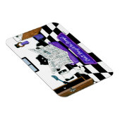 ビークル忘れで猫の磁石をすくい上げないこと マグネット (右側)