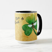 ビークローバーコーヒーマグ。 マグカップ (正面右)