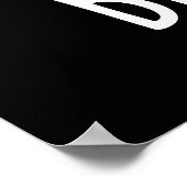 ビークールおもしろい虫ビープンダークBG ポスター (角)