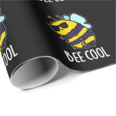 ビークールおもしろい虫ビープンダークBG ラッピングペーパー (ロールコーナー)