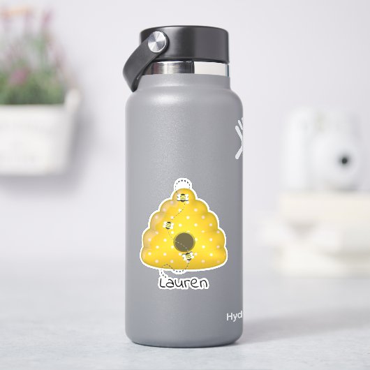ビークールウィズビーハイブ切り出し シール (HydroFlask)