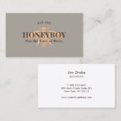 ビークールキーパーHoney Beeロゴビジネス 名刺 (正面/裏面)