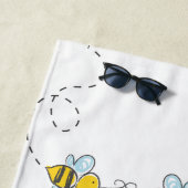 ビークールパーソナライズされた ビーチタオル (インサイチュ)