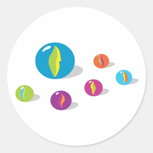 ビークールブル ラウンドシール (正面)