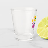 ビーグネッツ&ビーズおもしろいマーディグラスカーニバルギフト ショットグラス (左)