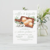 ビーグネット&コーヒーボードブライダルシャワー 招待状 (スタンド正面)