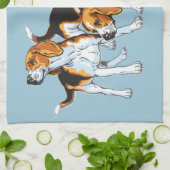 ビーグハウンド キッチンタオル (折り畳み)