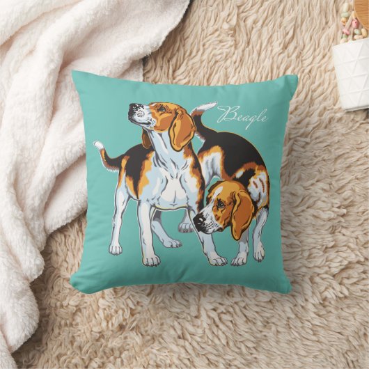 ビーグハウンド クッション (ブランケット)