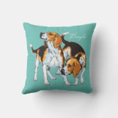 ビーグハウンド クッション (裏面)