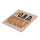 ビーグルおもしろいに取り付かれる タイル (側面)