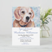 ビーグルからのバースデーウィッシュ 招待状 (スタンド正面)