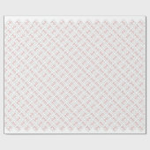 ビーグルがクリスマスをメリー作る ラッピングペーパー (フラット)