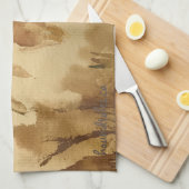 ビーグルとバニー キッチンタオル (四つ折り)