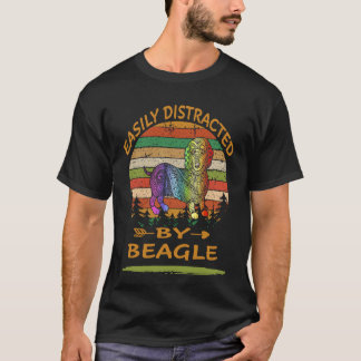ビーグルに簡単に気を取られる2 Tシャツ