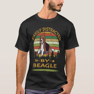 ビーグルに簡単に気を取られる2 Tシャツ